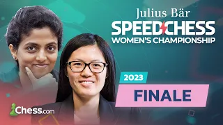 FINALE: Hou Yifan vs Harika Dronavalli | Julius Baer Women’s Speed Chess Championship 2023