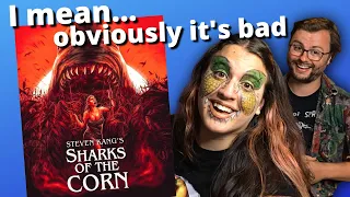 SHARKS OF THE CORN is just as WILD as it sounds (shocker!!)