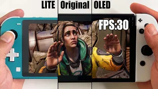 New Tales from the Borderlands Nintendo Switch | LITE, Standard and OLED Gameplay + FPS Test