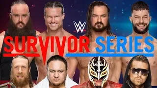 Team Raw vs Team Smackdown | Survivor Series | Full Match Simulation