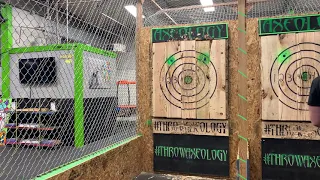 Axe Throwing -Hit an Ace of Spades card with the WATL Ace of spades axe. Axeology - Grand Junction