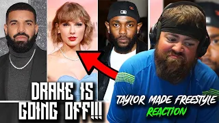 Drake dissed Kendrick Lamar AGAIN... | Taylor Made Freestyle REACTION