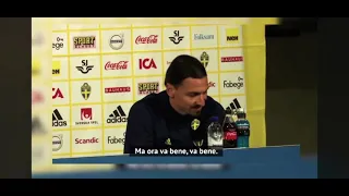 IBRAHIMOVIC IN LACRIME PER IL FIGLIO VINCENT *intervista con la nazionale*