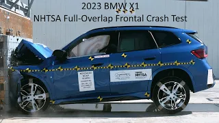 2023-2025 BMW X1 (U11) NHTSA Full-Overlap Frontal Crash Test