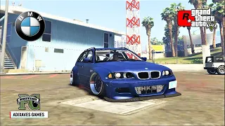 BMW M3 Touring Rocketbunny Pandem | GTA V Real Life Mods | Vehicle TestDrive Review |Gameplay @60FPS