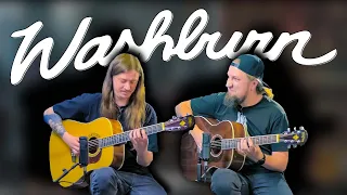 Рассказываем про акустические гитары Washburn