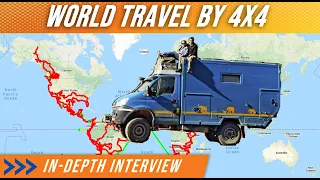 Overlanding the world in an Iveco Daily 4X4 truck