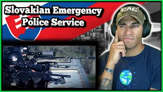 Marine reacts to Slovakia's Emergency Response Police (PPU)