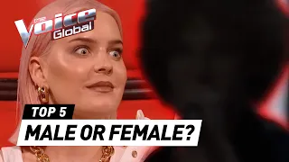The HARDEST GENDER IDENTIFICATIONS in The Voice