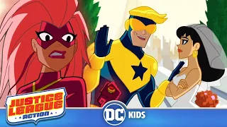 Justice League Action | Booster's Wedding | @dckids