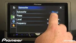 How To - AVH-P4400BH - Audio Settings