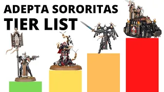 Adepta Sororitas Unit Tier List in Warhammer 40K 10th Edition - Best Sisters of Battle Datasheets?