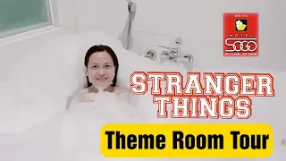 STRANGER THINGS HOTEL SOGO | THEME ROOM TOUR | PAMILYA MARTIN