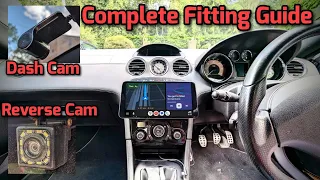 Ultimate Peugeot RCZ/308 Android Headunit Installation Guide | Dash Cam & Reverse Camera Setup