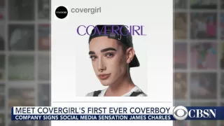 CoverGirl hires first male spokesmodel