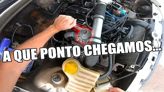 Coloquei 1,5kg de turbo no meu Chevette Original