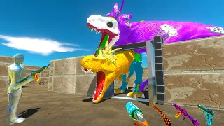 LIVE ARBS DINOSAURS TOURNAMENT FIGHT - Animal Revolt Battle Simulator