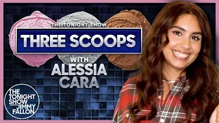 Three Scoops with Alessia Cara | The Tonight Show Starring Jimmy Fallon