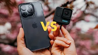 Unexpected Results! iPhone 14 Pro Vs GoPro 11 Mini