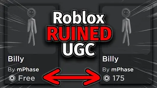 Roblox RUINED UGC Bundles...