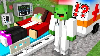 How Mikey Saved JJ Life in Minecraft - Maizen