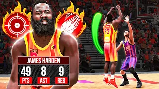 PRIME JAMES HARDEN BUILD is a SCORING MACHINE in the RANDOM REC on NBA 2K24