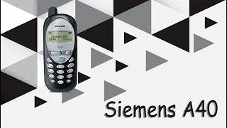 Siemens A40 ( Разбор )