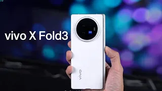 vivo X Fold3 - Breaking The Weight Record Of A Folding Phone