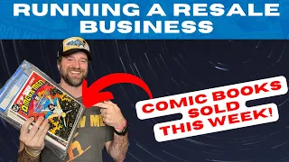 Running a Resale Business: Comic Books Sold This Week!