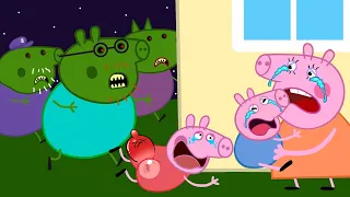 PEPPA PIG ZOMBIE APOCALYPSE - PEPPA SAVE IN THE CITY PIG 🧟‍♀️ | Peppa Pig Funny Animation