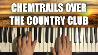 How To Play - Chemtrails Over The Country Club (Piano Tutorial Lesson) | Lana Del Rey