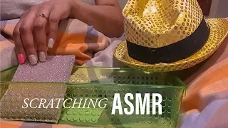 ASMR Pure scratching on textured items no talking