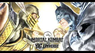 MORTAL KOMBAT VS DC UNIVERSE Full Movie All Cutscenes - Both Sides (MK VS DC UNIVERSE Game Movie)