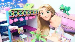 МИНИ комната Рапунцель своими руками, кукольный домик/DIY Miniature Dollhouse ~ Princess Rapunzel