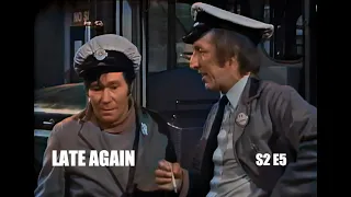 In Colour! - ON THE BUSES - LATE AGAIN, 1969