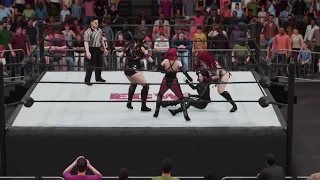 WWE 2K18 Xena and Red Sonja vs. Selene and Bloodrayne - Extreme Rules