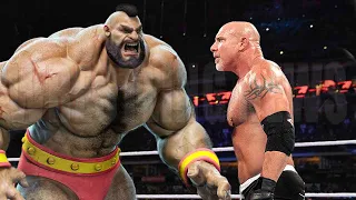 Goldberg vs Zangief Match