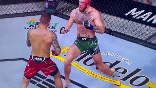 CONOR MCGREGOR BREAKS HIS ANKLE AGAINST DUSTIN POIRIER