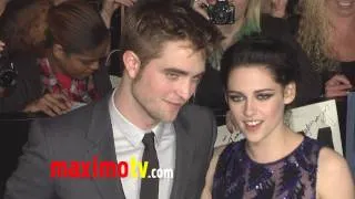 Kristen Stewart and Robert Pattinson "Breaking Dawn Part 1" World Premiere