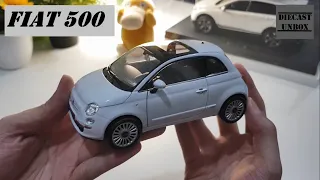 Unboxing 2007 Fiat 500 Welly 1/24 Diecast