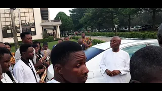 BISHOP DAVID OYEDEPO @67 Alujo Jesu Percussionists Perform #percussion #gospelmusic #music #birthday