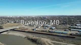 Brandon, Manitoba - Springtime! - 4k Drone Footage