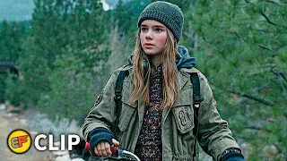 Maisie Lockwood Riding a Bike Scene | Jurassic World Dominion (2022) Movie Clip HD 4K