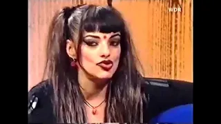 NINA HAGEN 1998 long interview & footages GERMAN TV