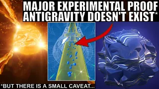 Strong Evidence That Antigravity Probably Doesn't Exist (CERN Experiment)