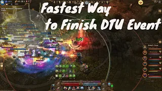 Drakensang Online : Fastest Way to  Finish DTU Event