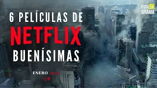 ¿No sabes qué ver al inicio de año? 6 Buenas Películas en Netflix | Fotograma 24 con David Arce