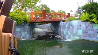 SOAKED - Universal Orlando Rides - Popeye Raging Rapids Water Ride