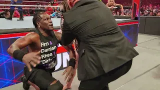 R-Truth enters the Women's Royal Rumble #wwe #wrestling #royalrumble #rtruth