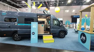 New cheap 2022 campervan.  Pilote Joa 63T.  Very quick tour.